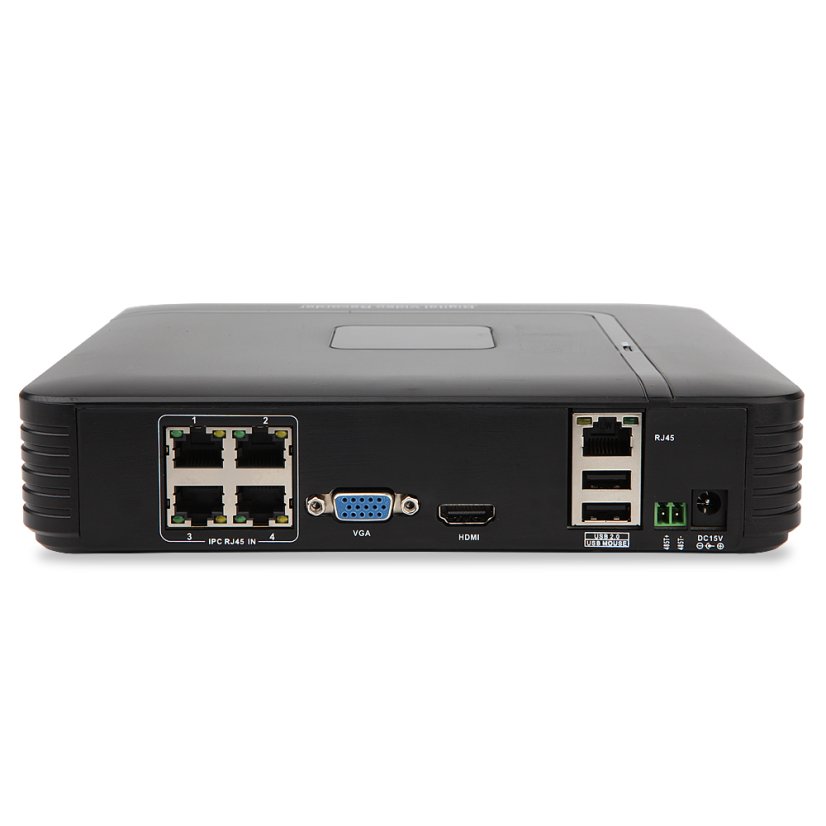 RGB-N1004FN 4CH 1080P PoE NVR mini IP rekordér