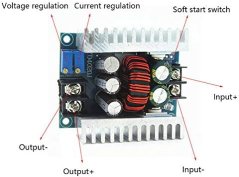6-40V na 1,2-35V, 20A CC/CV buck menič, step-down