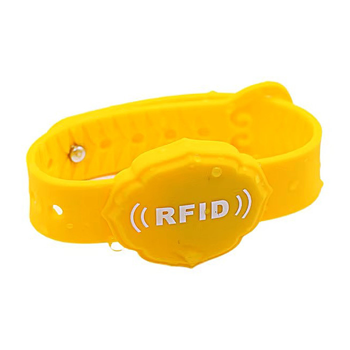 RFID Silicone Wristband 13.56MHz – MIFARE 1K CUID, Modifiable UID