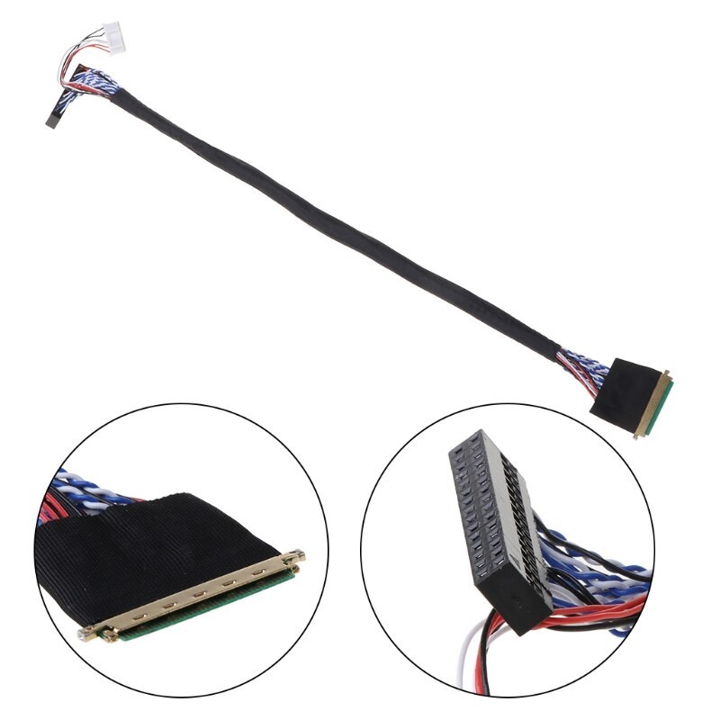 I-PEX 20453-040T-11 LVDS Kabel pro displeje 1ch 6bit 0.4mm