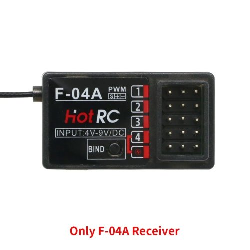 HotRC DS4A - 4kanálový 2,4GHz dálkový ovladač