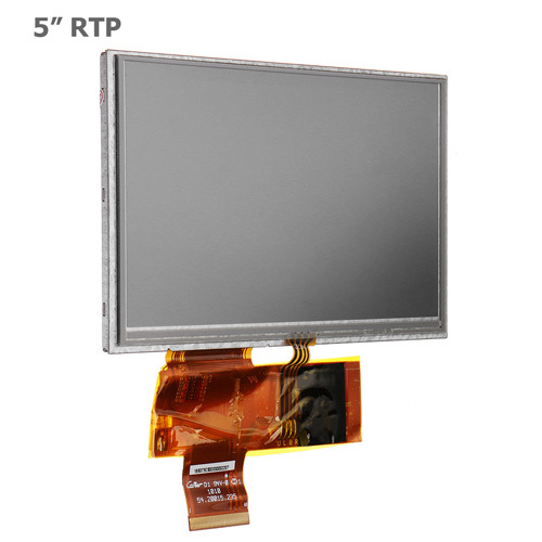 5" TFT LCD Displej 800x480 40pin s Dotykovým Panelem - Technologie dotyku: CTP
