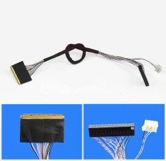 I-PEX 20455-050E Kabel 50pin 2ch 8bit LVDS 250mm