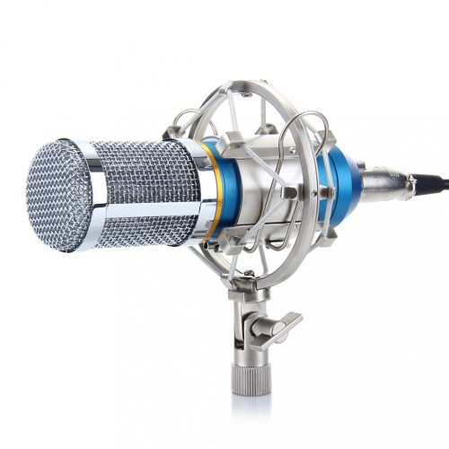 BM-800 Profesionální studiový kondenzátorový mikrofon - Barva: Modrá
