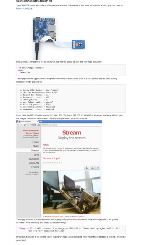 5MP Camera Module CAM500B
