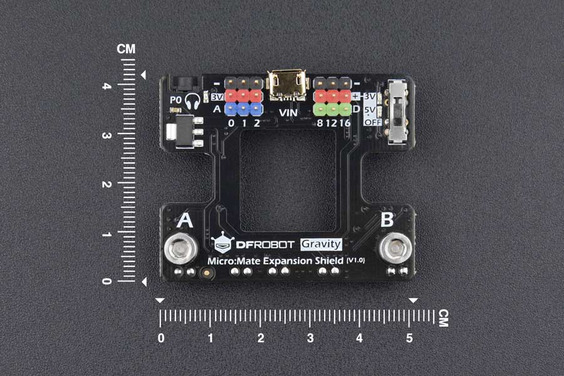Micro:Mate - Mini rozšiřující deska pro micro:bit (kompatibilní s Gravity)