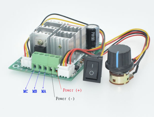 Regulátor C30-8567 pro bezkartáčové motory 12-36V 15A