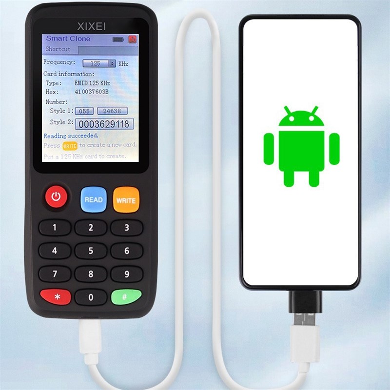 X7 univerzální RFID čtečka a duplikátor karet