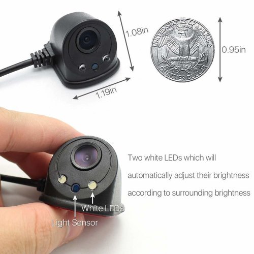 YC803 WiFi zadní parkovací kamera 720p s nočním viděním