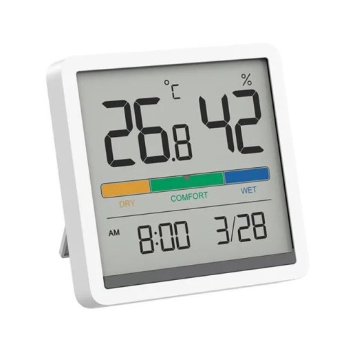 MIIIW NK5253 mini teploměr a vlhkoměr 3v1 s alarmem