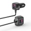 EC15 60W automobilová nabíječka s QC3.0 a 4x USB-A