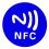 NFC nálepka tag NTAG21x, 25mm, anti-metal