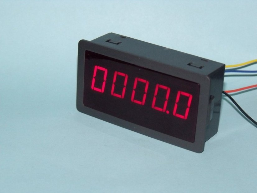 Vestavný LED digitální teploměr YM5135T-D s čidlem DS18B20