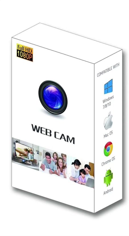 LV2M PRO USB 1080P HD Webcam s Mikrofonem