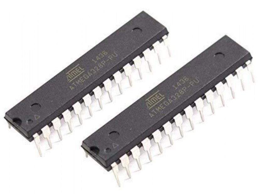 Mikroprocesor ATMEGA328P-P/PU DIP28 8-bit AVR - Model: ATMEGA328P-U