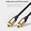 Ce-link 2751 Toslink SPDIF kabel - Metal - Délka: 1m