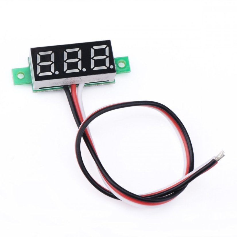 Digitální voltmetr V18D DC 0-100V 0.28'