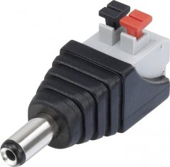 DC Power Connector with Spring Terminal