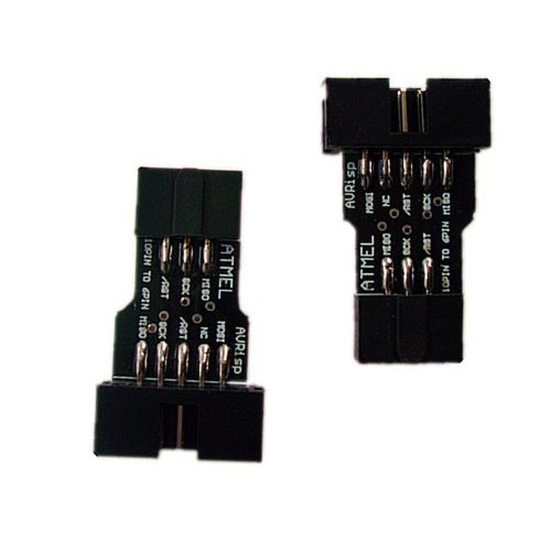 10-pin na 6-pin adaptér pro AVRISP, USBASP a STK500