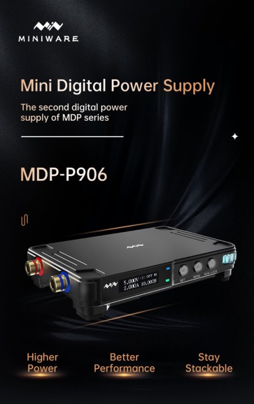 MDP-XP2 Modular Power Supply with Powerful Display