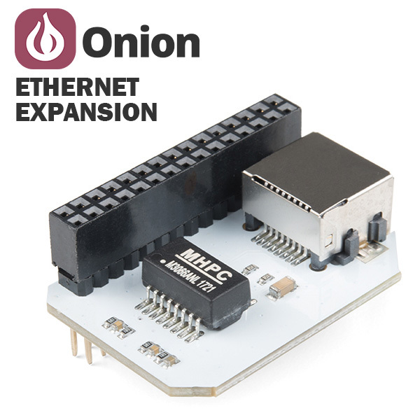 Ethernet rozšiřující deska pro Omega2