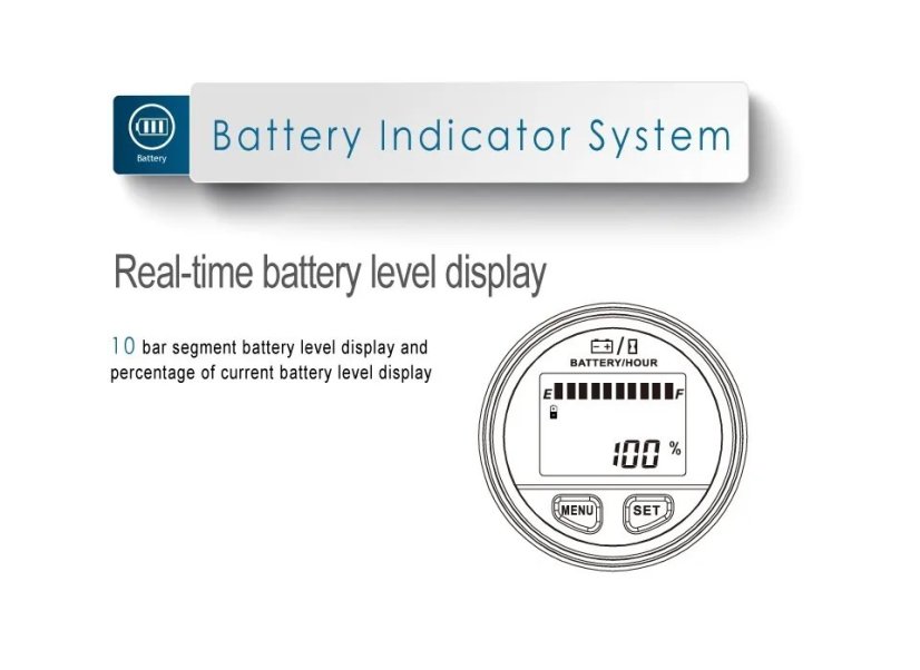 RL-BI012 Digital Battery Status Indicator