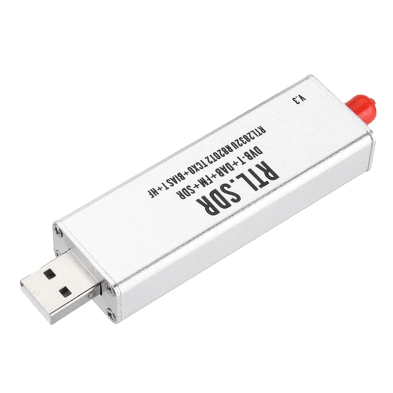 HQXRTEK 1PPM TCXO RTL-SDR USB přijímač