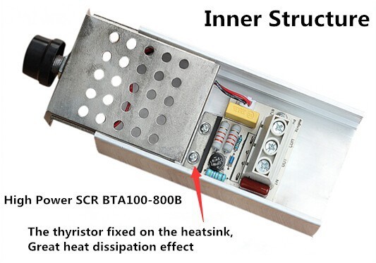 SCR Speed Controller 220V for AC Motors 6kW/10kW