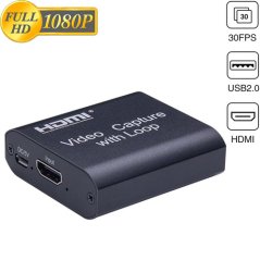 HDMI na USB Převodník s Loop a Capture funkcí