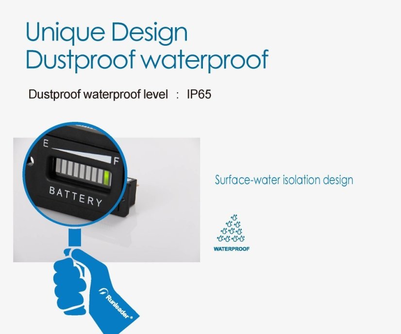 Digital Battery Status Indicator RL-BI001