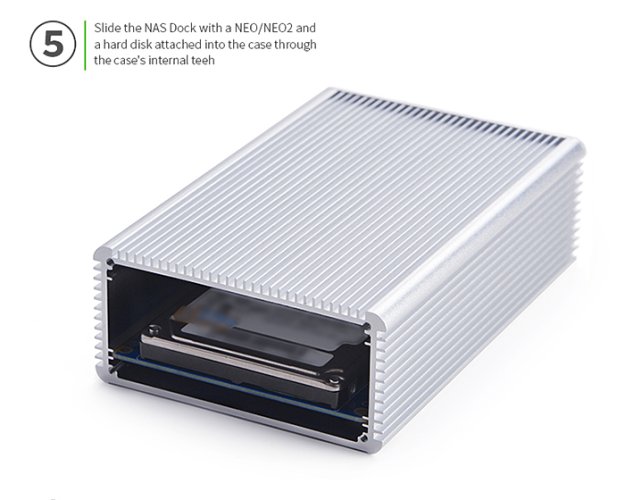1-bay NAS Kit v1.2 pro NanoPi NEO&NEO2