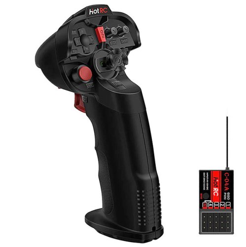 HotRC DS4A - 4kanálový 2,4GHz dálkový ovladač