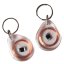 Mifare S50 13.56MHz RFID Non-rewritable UID Chip Keychain - Transparent