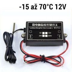 W1711 Elektronický regulátor teploty -15 až 70 °C