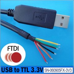 FTDI Originální USB TTL UART Kabel