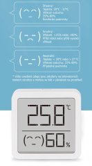 Deli 8845 Domáci Mini Teploměr a Vlhkoměr 2v1