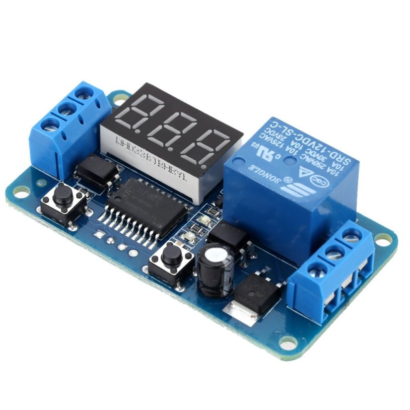 RN01-12 LED modul s časovým zpožděním a relé