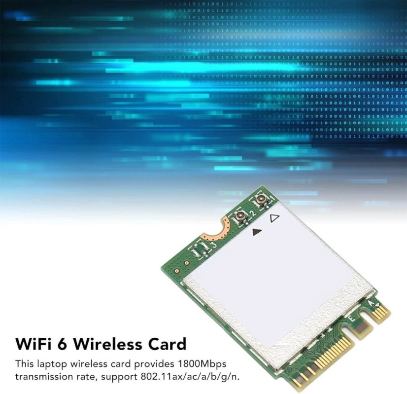WiFi karta RTL8852AE M.2 NGFF s Bluetooth 5.2