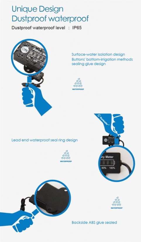 Digital Indicator of Lead Battery Status RL-BI005