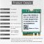 RTL8852BE M.2 NGFF WiFi6 Karta