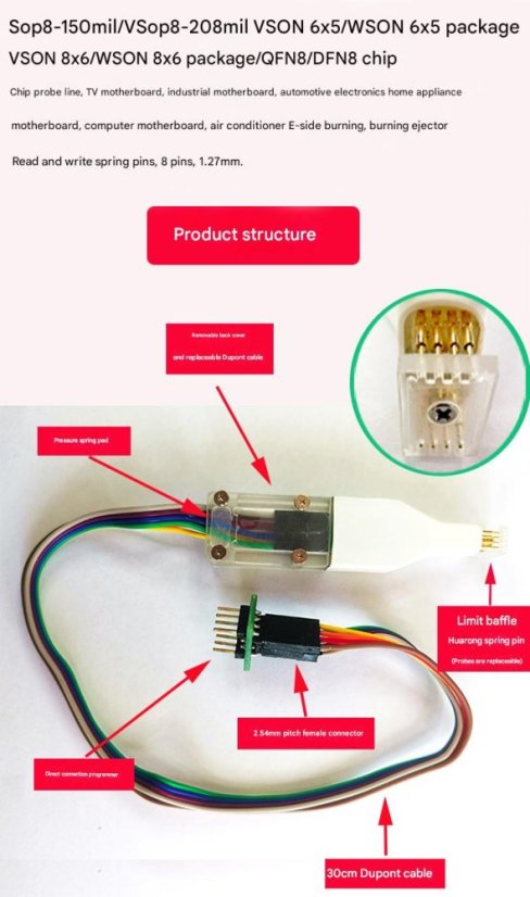 Programovací kabel typ pogo