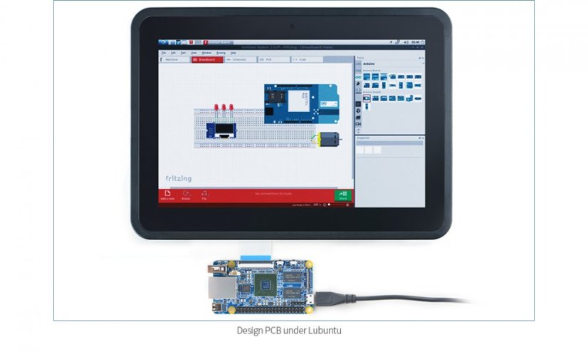 NanoPi Fire3 Development Board S5P6818 with 1GB DDR3 RAM