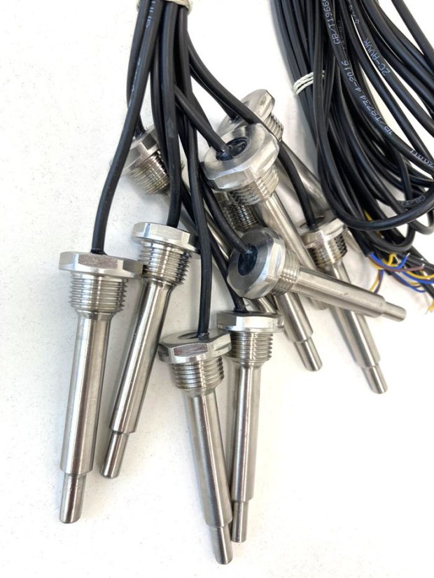 DS18B20 Temperature Probe with 1.5m Cable and BSP 1/2" Thread