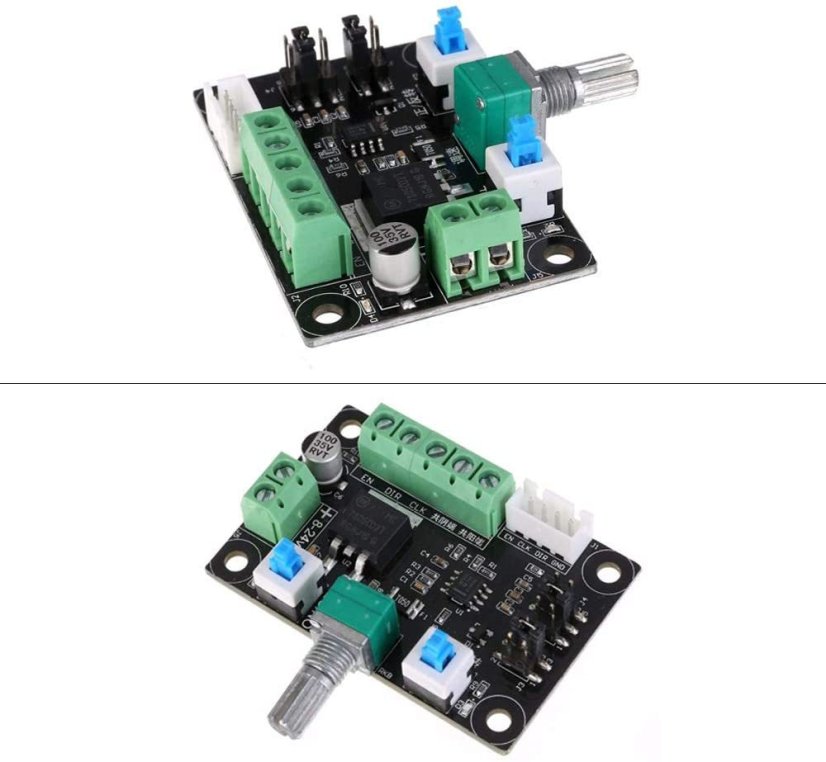PWM generátor signálu pro krokové motory - Řídicí modul OSC v1.0