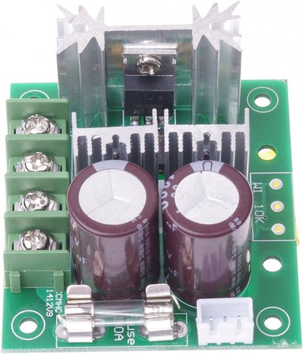 Regulátor otáček CCMHCW 12V-40V 10A pro stejnosměrné DC motory