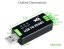 Obousměrný USB na RS485 převodník - FT232RNL - 17286