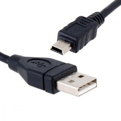 USB 2.0 A to Mini USB Extension Cable, 1.5m