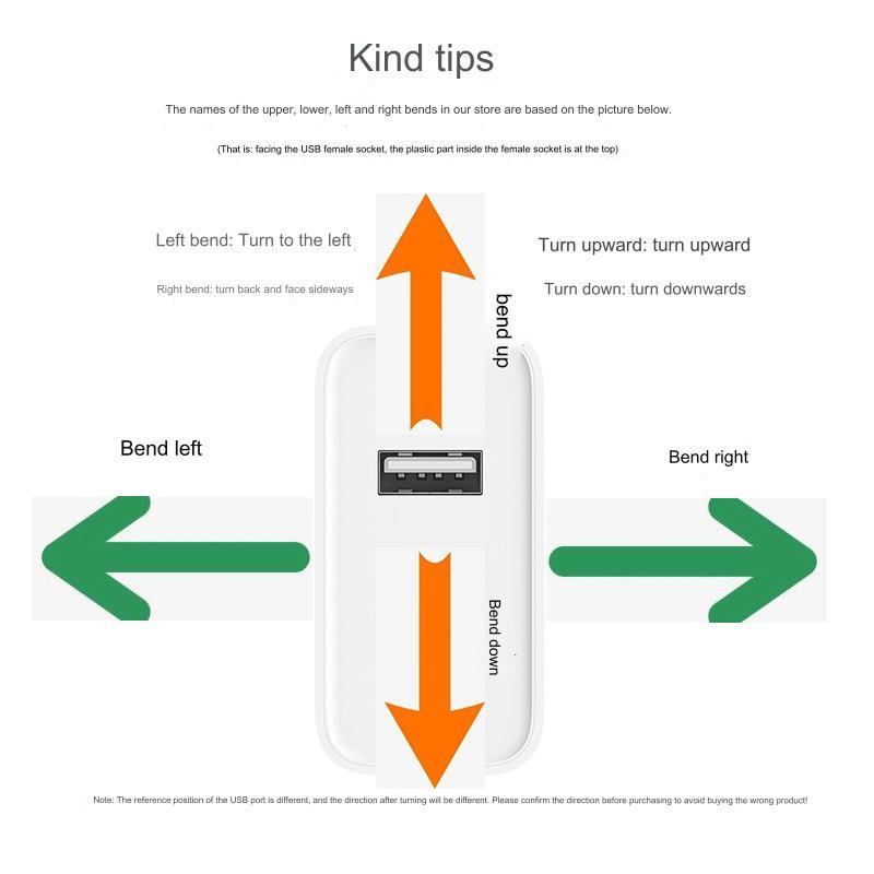 Rohový USB 3.0 adaptér - L tvar, MALE - FEMALE