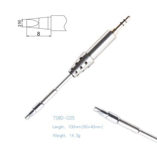 Náhradní pájecí hrot pro TS80/TS80P pájecí stanice