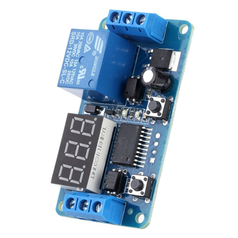 RN01-12 LED modul s časovým zpožděním a relé